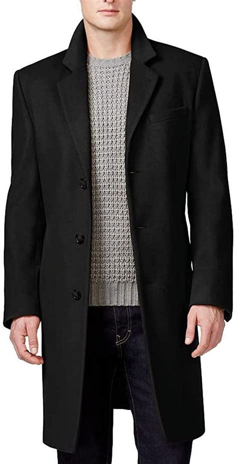 michael michael kors men's cashmere topcoat|Michael Kors Men's MMK19585 Madison Topcoat .